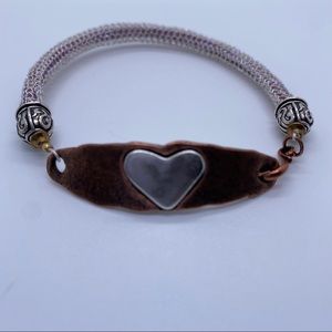 Handmade Knitted Wire Bracelet